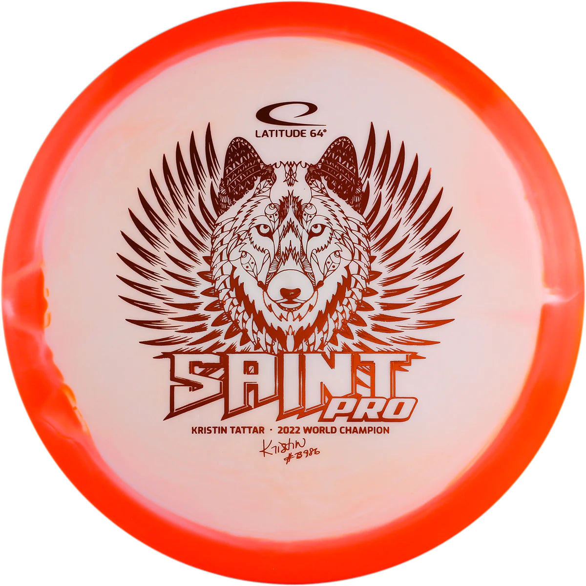 Latitude 64 Gold Orbit Saint Pro - World Champion Kristin Tattar