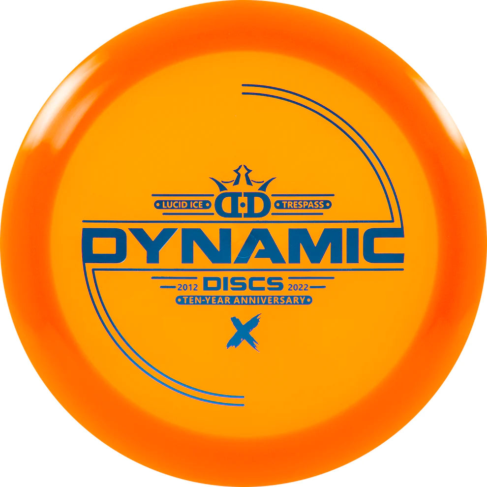 Dynamic Discs Lucid-Ice Trespass 10 Year Anniversary